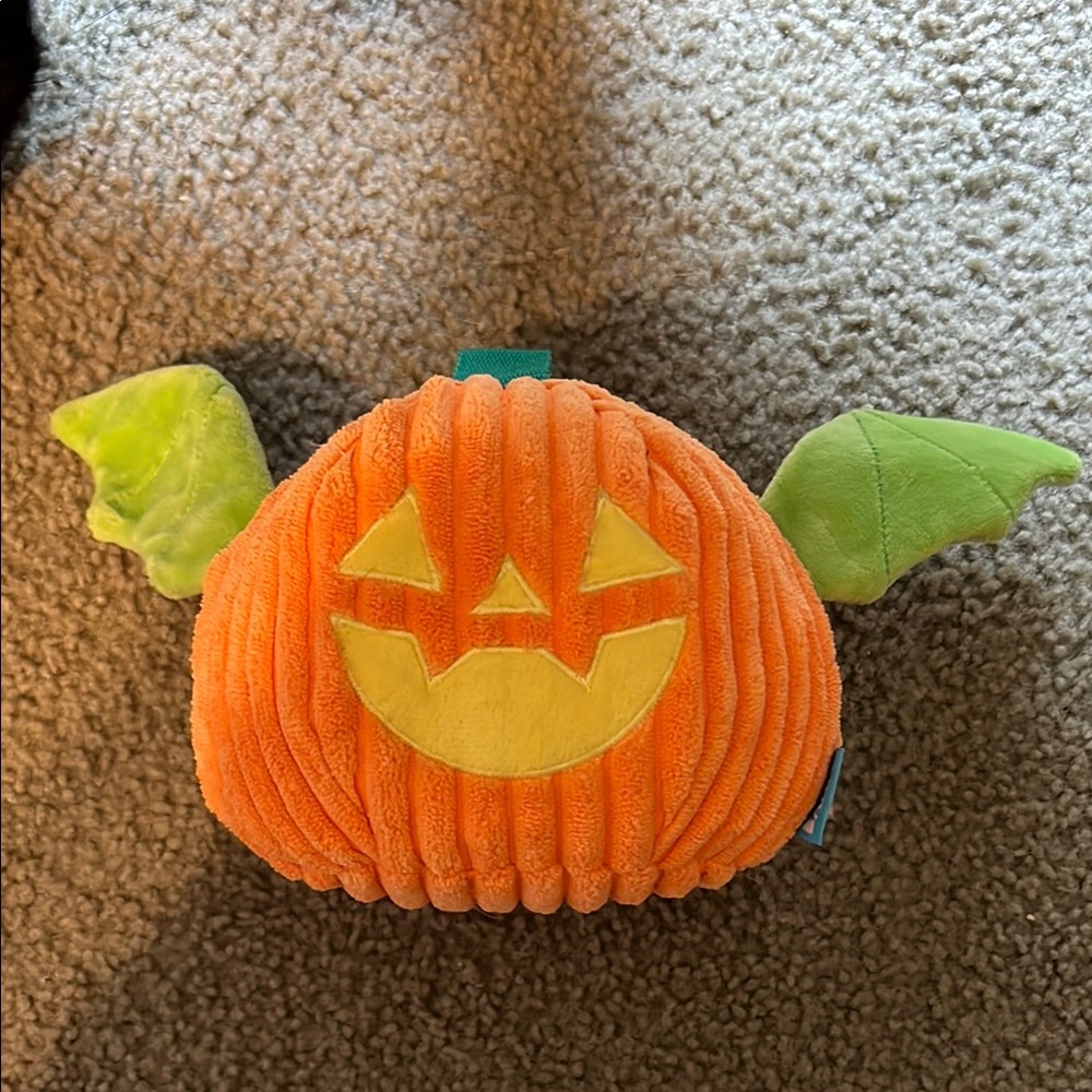 Pumpkin Bark Dog Toy